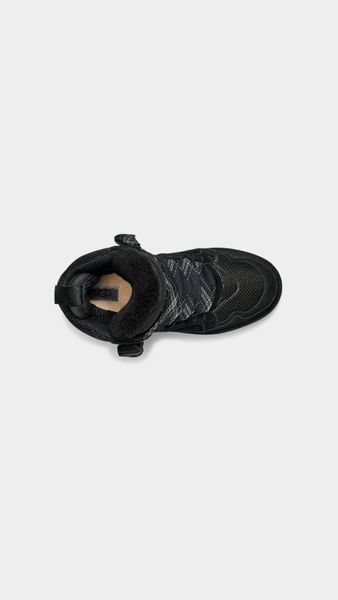 уггі Жіночі Зимові Кросівки Високі UGG Lowmel Sneaker High чорні 770002 фото